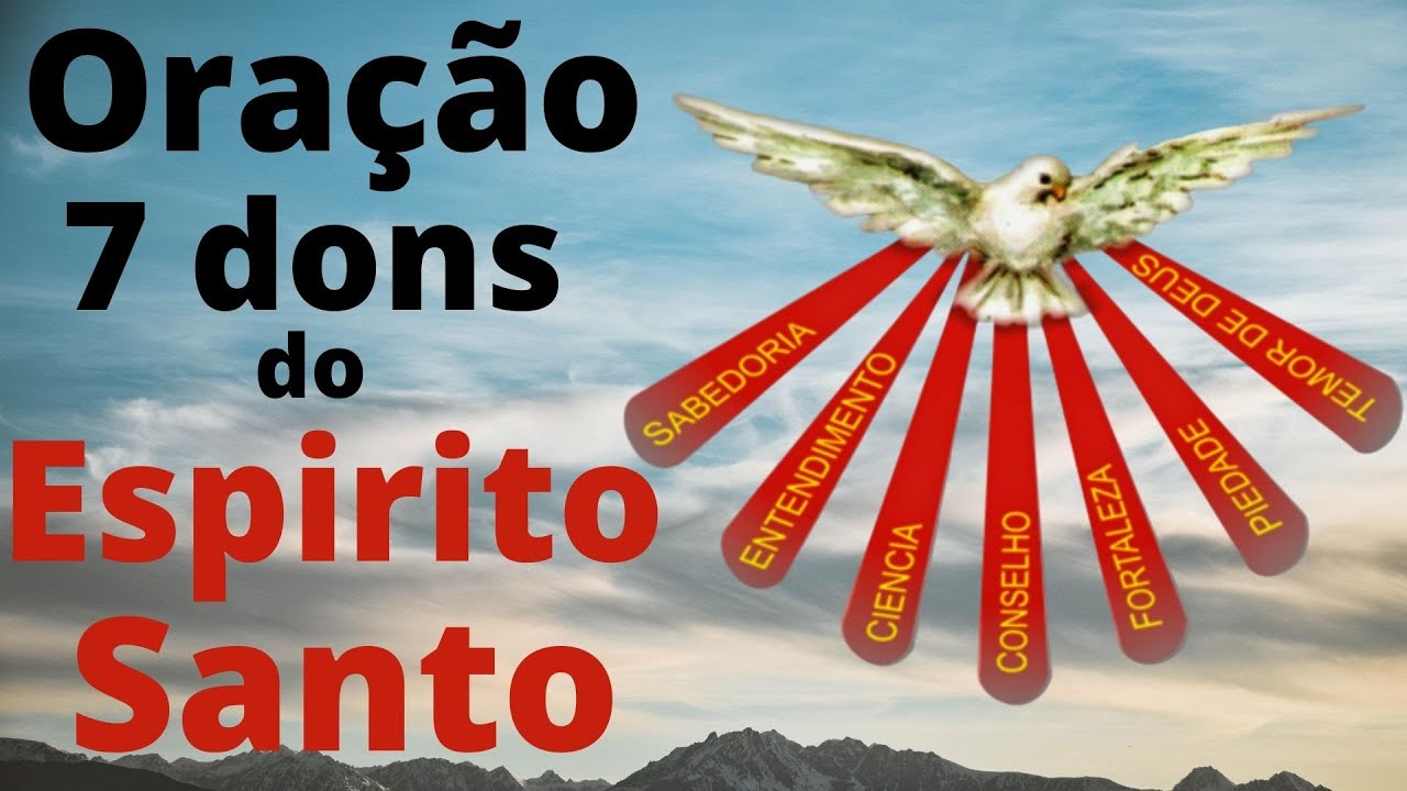 Oração para receber os sete dons do Espirito Santo