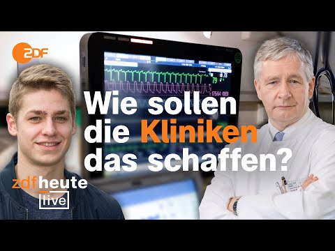 Corona situation in intensive care units | Intensive care physicians and nurses live on ZDFheute