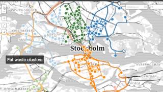 Optimized waste collection in Stockholm