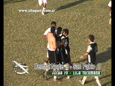 Central Norte 3  - San Pablo 0