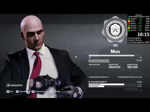 Hitman 2 Speedrun - Full Game SA/SO/Default Loadout in 13:51