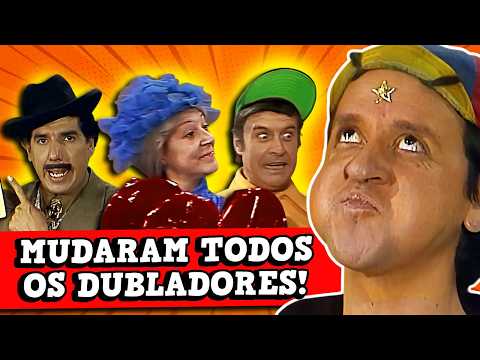 REVELADO o elenco da NOVA DUBLAGEM de CHAVES e CHAPOLIN + DETALHES INÉDITOS!
