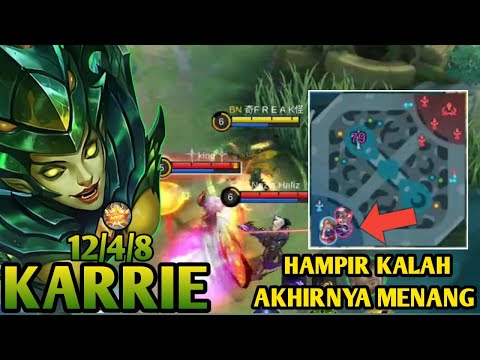 KARRIE BLADED MANTIS! HAMPIR KALAH AKHIRNYA MENANG! MANTAAAAPPP!