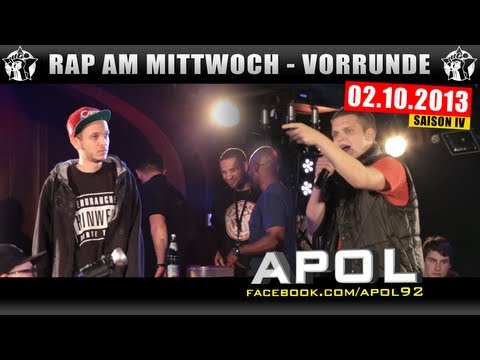 RAP AM MITTWOCH: 02.10.13 BattleMania Vorrunde (2/4) GERMAN BATTLE