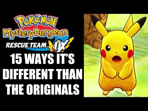Pokemon Mystery Dungeon Rescue Team DX - 15 Biggest Differences From The Originals