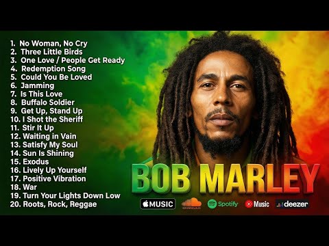 The Best Of Bob Marley - Bob Marley Greatest Hits Full Album - Bob Marley Reggae Songs