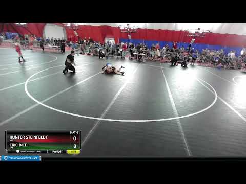87 Lbs Round 1 - Hunter Steinfeldt, WI Vs Eric Bice, NV F261