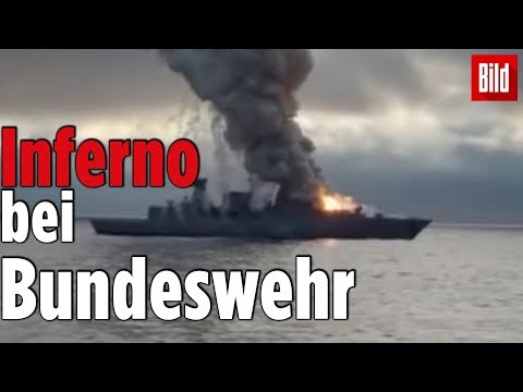 Raketen-Unfall auf deutschem Marine-Schiff