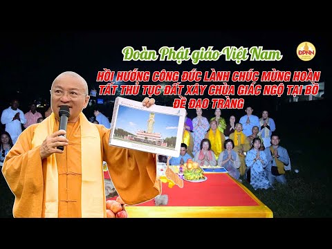 Chùa Giác Ngộ (Ấn Độ) hoàn tất thủ tục xin giấy phép