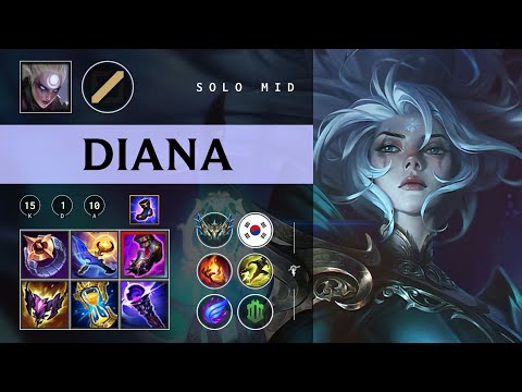 Diana Mid vs Sylas - KR Challenger Patch 26.01