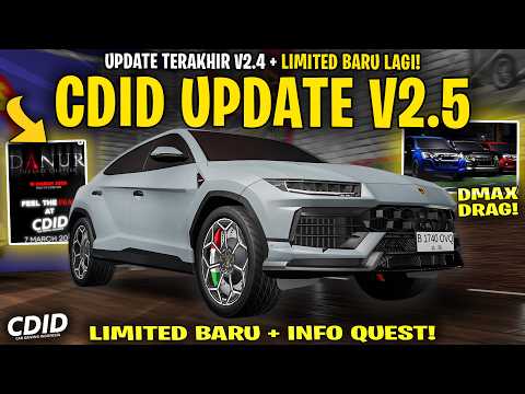 INFO REVIEW LAMBORGHINI URUS BARU CDID UPDATE V2.6 ! DMAX DIESEL DRAG TUNED RILIS - CDID V2.6 Roblox