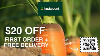 Instacart Promo Code 🥕 Verified $20 Off First Order
