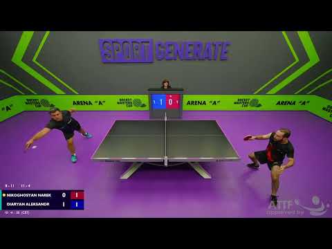 Table Tennis | N.Nikoghosyan - A.Diaryan | 13.09.2025 10:30 (CET) | RMC 30678397