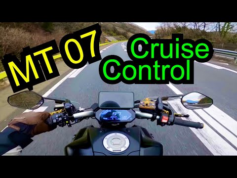 MT 07 with Cruise control, McCruise (2024)