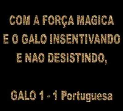 Galo 2  X 1 Portuguesa Com narração da Itatiaia os 3 gols