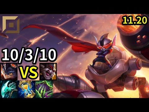 Rumble Top vs Kled - KR Challenger | Patch 11.20