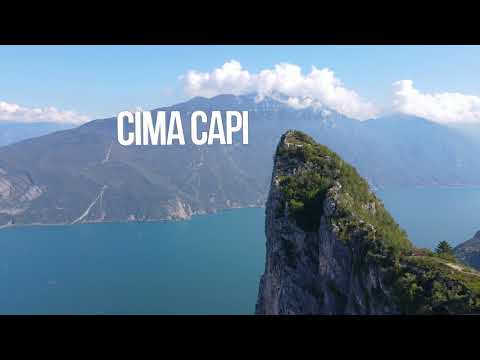 Lake Garda from the sky (4K) - Limone, Riva, Ferrata Susatti, Cima Capi, Castello di Arco and Drena