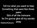 Maddi Jane - Secrets (OneRepublic) Lyrics ...