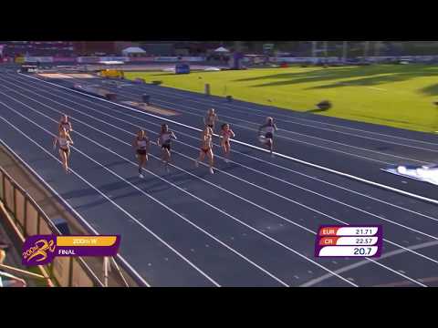 200m Women, FINAL, European U23 Championships, Gävle SWE, 2019