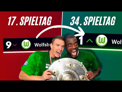 Die UNFASSBARE Meisterschaft des VFL Wolfsburg 😱🤩