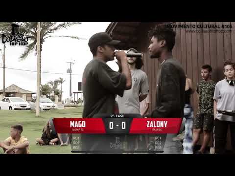 Colisão Hip Hop #105 - Mago X Zalony | 2a. Fase