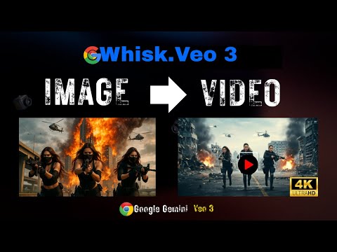 Turn Any IMAGE TO VIDEO With Whisk AI Veo 3 (image to video ai free unlimited)
