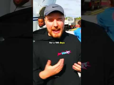 MrBeast's Insane 100-Day Jet Challenge! ✈