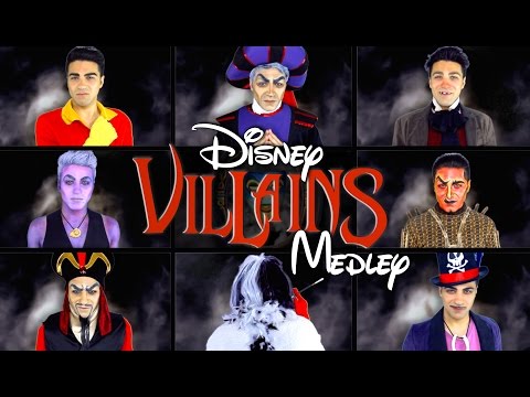 DISNEY VILLAINS MEDLEY | Daniel Coz Video