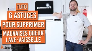 6 astuces pour supprimer les mauvaises odeurs de votre lave vaisselle