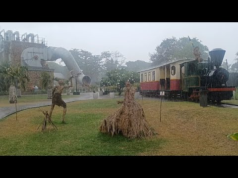 Mauritius a wet lunch at Aventure du SucreDec202