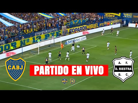 🛑 BOCA JUNIORS vs DEPORTIVO RIESTRA EN VIVO | LIGA PROFESIONAL APERTURA 2026 - FECHA 1 // ATB 🎙️