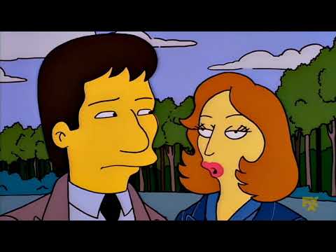 Mulder & Scully en Los Simpson | Audio Latino