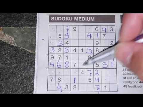 Rare, medium or well done? (#940) Medium Sudoku puzzle. 06-08-2020