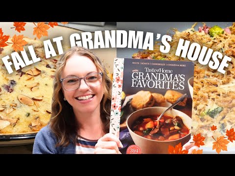 Grandma's SECRET Fall Recipes: 3 Cozy Dishes You'll LOVE!