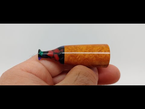 Woodturning-Briar Mouthpiece Tuscan cigar