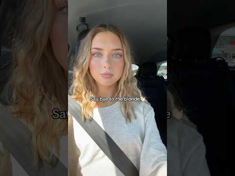 I LOOKS SO MUCH HEALTHIER!! #hair #hairtransition #blonde #brunette