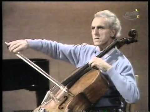 Master Class  Elgar Cello Concerto  P. Tortelier (1974)