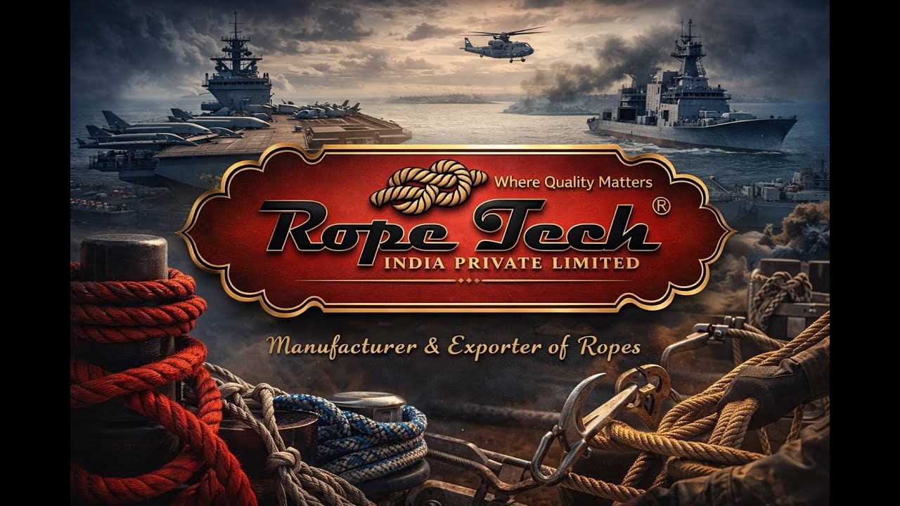 ROPE TECH INDIA PRIVATE LIMITED | Corporate Video | Manufacturer and Exporter of Ropes.