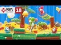 Yoshi's Woolly World 100% Walkthrough - World 2-S: Perils of the Perplexing Pyramid