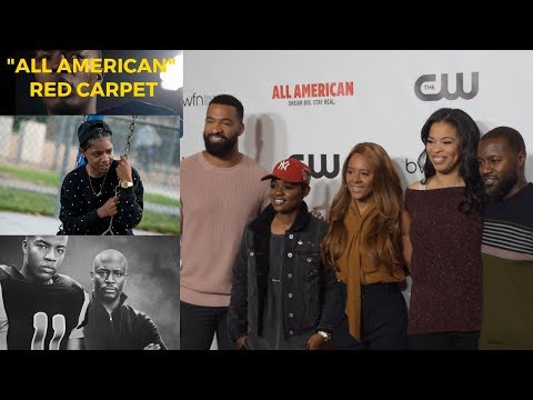 The CW's "ALL AMERICAN" RED CARPET