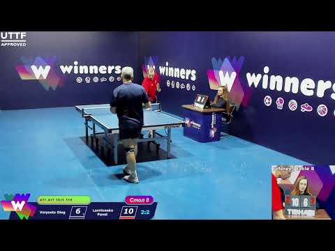 Volynets Oleg -  Lavrinenko Pavel.WINners CUP Table Tennis 8 12.12.2020 09:45