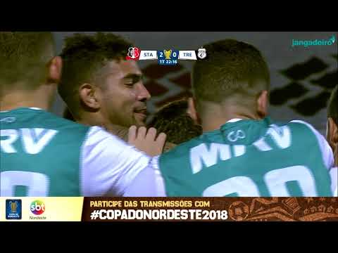 Veja o segundo gol do Santa Cruz contra o Treze