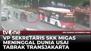 Download lagu Lagi Asyik Bersepeda, Detik-detik Pejabat SKK Migas Meninggal usai Tabrak Transjakarta Terekam CCTV mp3 Download lagu Lagi Asyik Bersepeda, Detik-detik Pejabat SKK Migas Meninggal usai Tabrak Transjakarta Terekam CCTV mp3