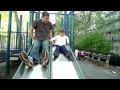 On The Slides W Daddy In John Jay Park