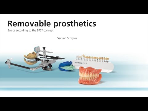 Removable prosthetics workflow 5/7 – Third clinical appointment