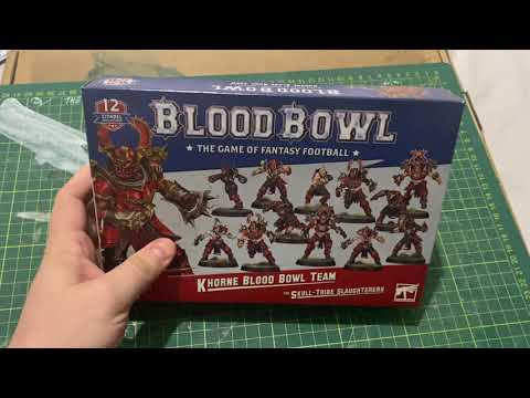 The Box Unboxer - Khorne Bloodbowl Team Unboxing