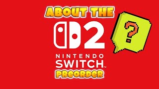 Nintendo Switch 2 Preorder .....Well....