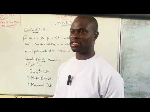 IFRS 13: Fair Value Measurement - Definition