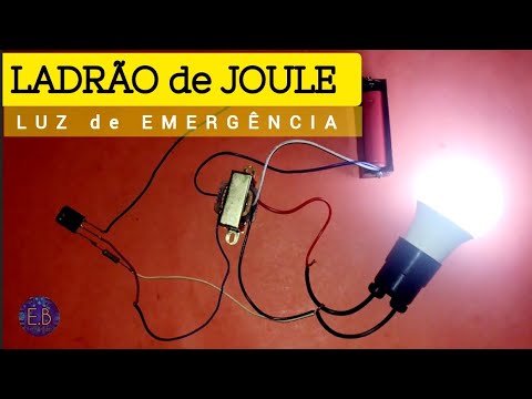 Joule Thief / Luz de Emergência