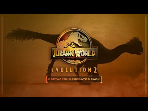Jurassic world evolution 2 ( Cretaceous Predator Pack ) all creatures